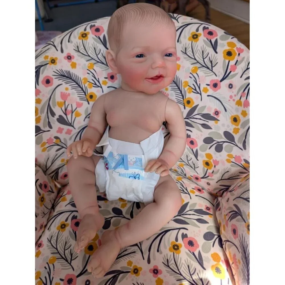 🆕19 Inch Realistic Baby Dolls Silicone Full Body Lifelike Reborn Classic Babies